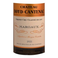 Château Boyd-Cantenac 2022 Margaux - Vin rouge de Bordeaux
