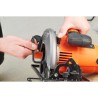 Scie circulaire filaire - BLACK+DECKER - CS1550-QS - 1500W - profondeu