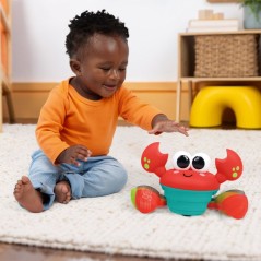 BRIGHT STARTS Crabe qui marche, Jouet bébé 6M+, jouet musical, jouet