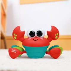 BRIGHT STARTS Crabe qui marche, Jouet bébé 6M+, jouet musical, jouet