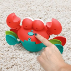 BRIGHT STARTS Crabe qui marche, Jouet bébé 6M+, jouet musical, jouet