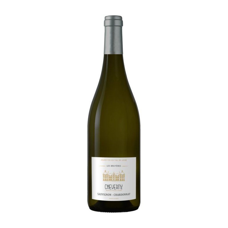Les Bruyeres Cheverny Sauvignon Chardonnay - Vin blanc de la Vallée d