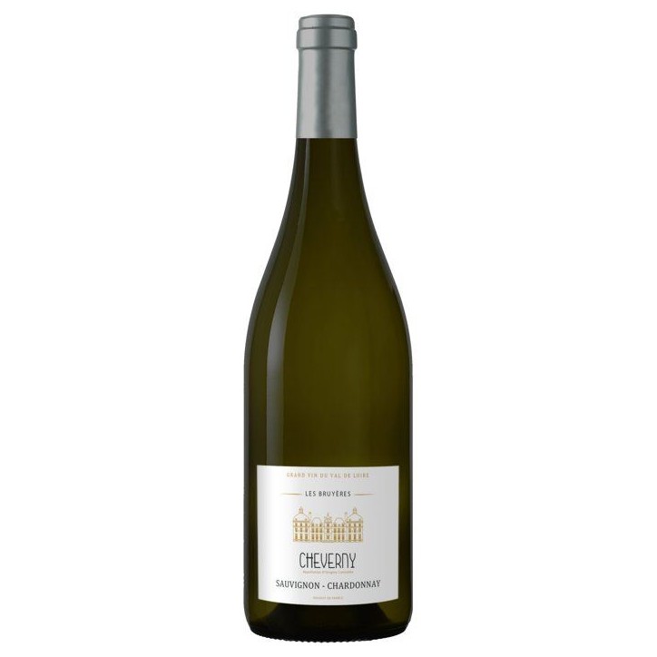 Les Bruyeres Cheverny Sauvignon Chardonnay - Vin blanc de la Vallée de la Loire