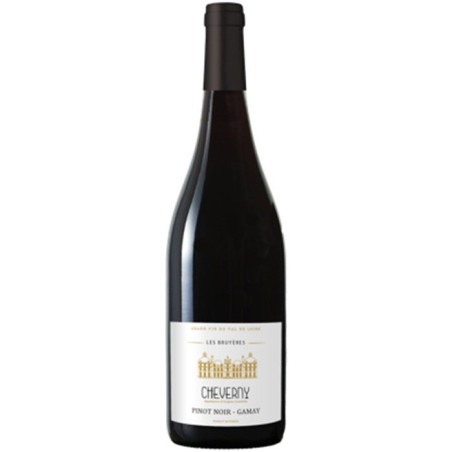 Les Bruyeres Cheverny Pinot noir Gamay - Vin rouge de la Vallée de la