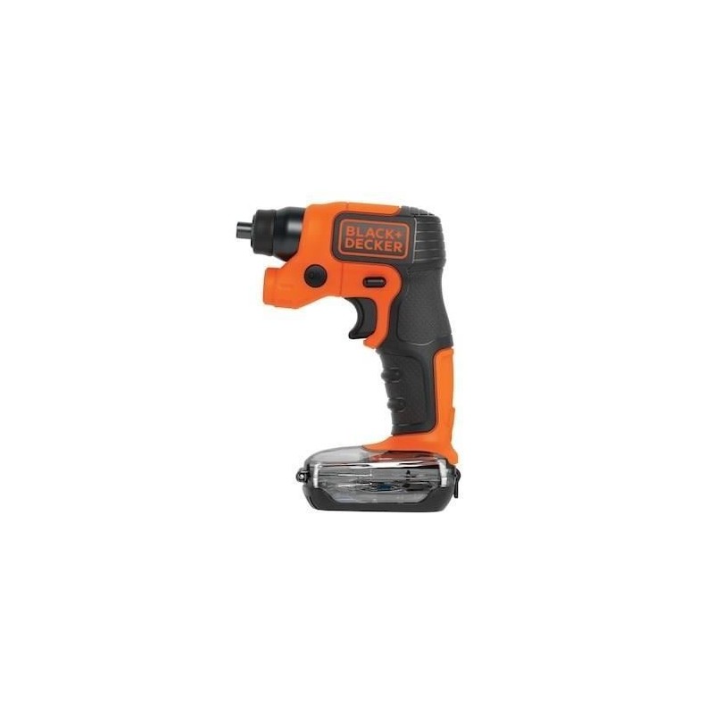 Tournevis électrique - BLACK+DECKER - BDCSFS30C-QW - 3,6V - LED - ave Tournevis électrique - BLACK+DECKER - BDCSFS30C-QW - 3,6V - LED - ave