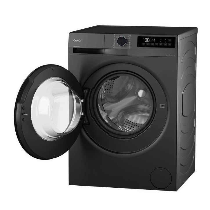 Lave-linge hublot CANDY GD 410B9B-S Prowash 300 - 10 kg - Induction - Vapeur - 1400 trs - Classe A -30% - Noir