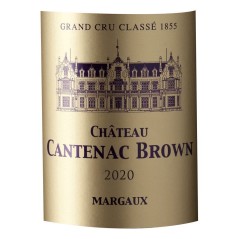 Château Cantenac Brown 2019 Margaux - Vin rouge de Bordeaux