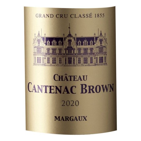 Château Cantenac Brown 2019 Margaux - Vin rouge de Bordeaux