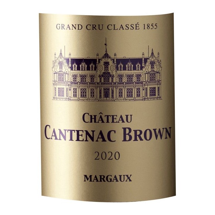 Château Cantenac Brown 2019 Margaux - Vin rouge de Bordeaux