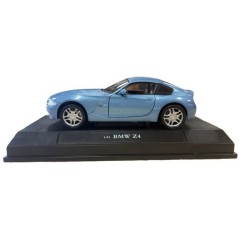 Voiture miniature de collection - CARARAMA - BMW Z4 - Métal Bleu - 1/