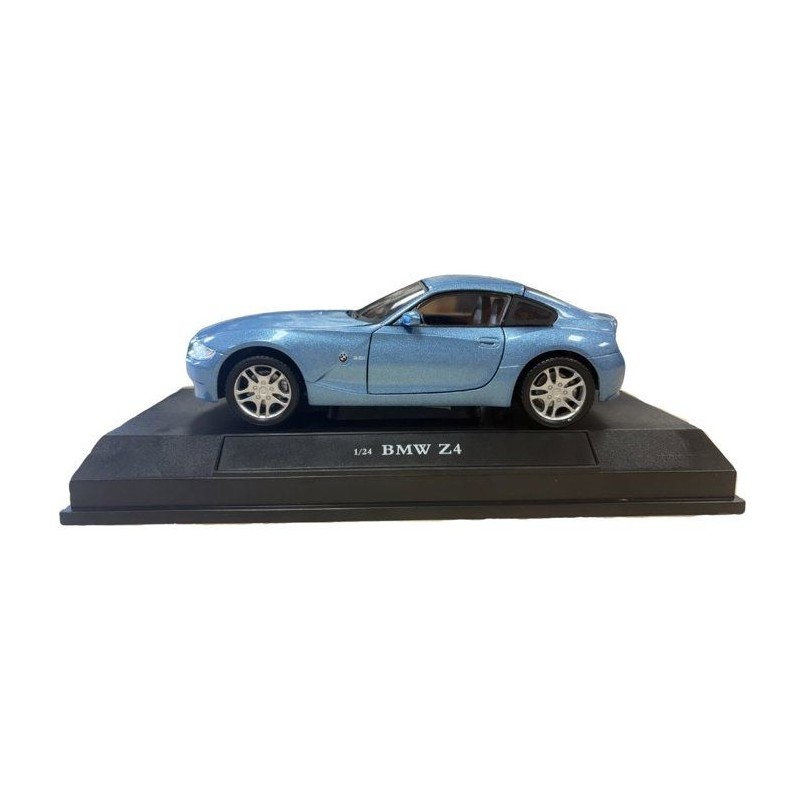 Voiture miniature de collection - CARARAMA - BMW Z4 - Métal Bleu - 1/