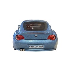 Voiture miniature de collection - CARARAMA - BMW Z4 - Métal Bleu - 1/