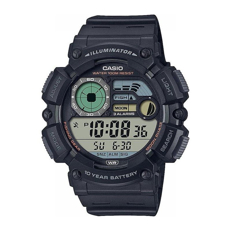 Montre - CASIO - WS-1500H - Mixte - Noir - Quartz - Digital