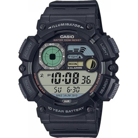 Montre - CASIO - WS-1500H - Mixte - Noir - Quartz - Digital