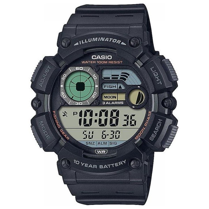 Montre - CASIO - WS-1500H - Mixte - Noir - Quartz - Digital