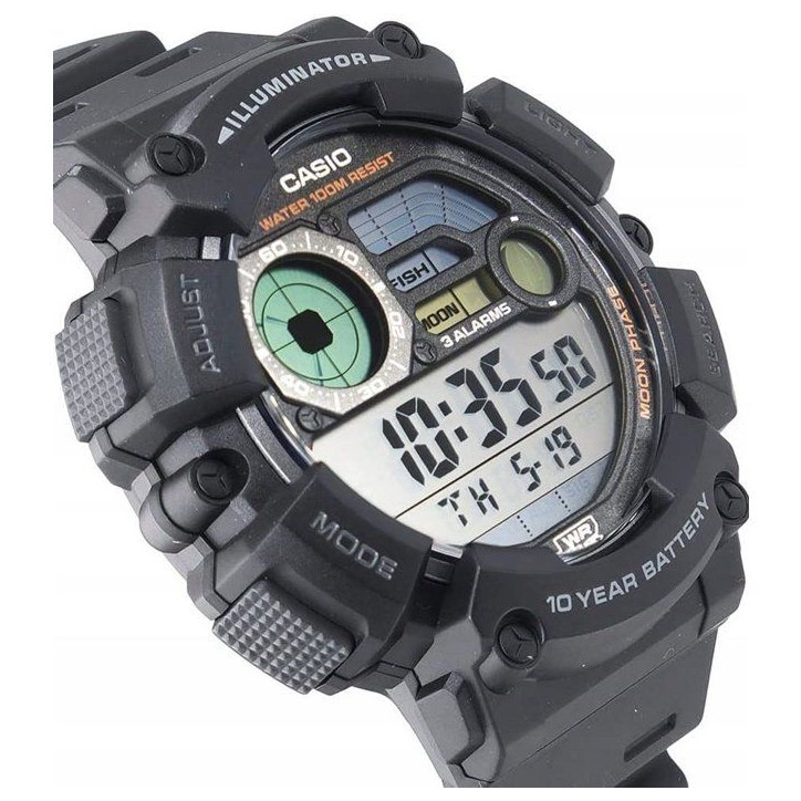 Montre - CASIO - WS-1500H - Mixte - Noir - Quartz - Digital
