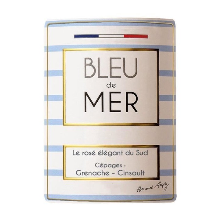Bernard Magrez Bleu de Mer 2024 Vin de Pays d'Oc - Vin rosé du Languedo