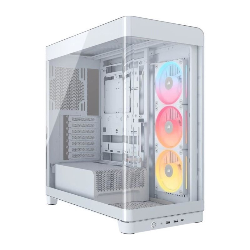 Boitier PC - CORSAIR - FRAME 4500X LX-R RGB Tempered Glass Mid-Tower -