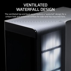 Boitier PC - CORSAIR - FRAME 4500X LX-R RGB Tempered Glass Mid-Tower -
