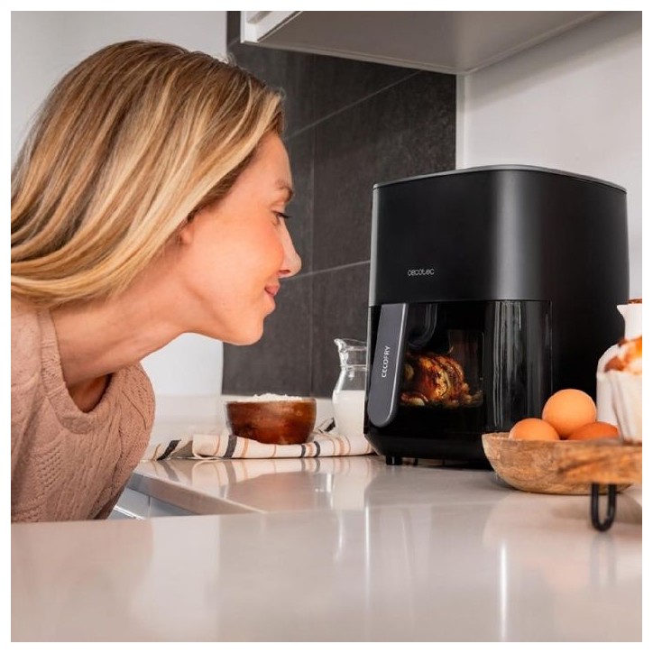 Friteuse a air sans huile CECOTEC CECOFRY FANTASTIK WINDOW 6500 6.5L Fenetre