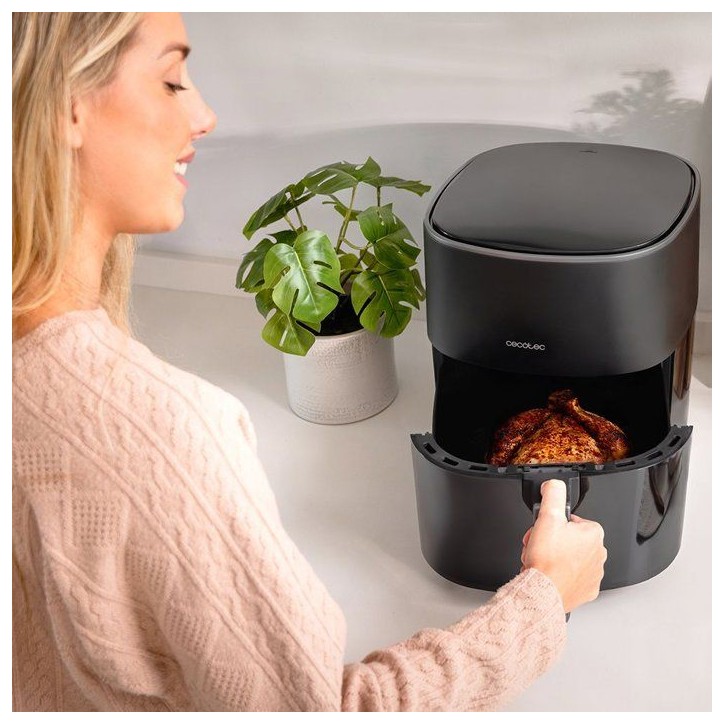 Friteuse a air sans huile CECOTEC CECOFRY FANTASTIK WINDOW 6500 6.5L Fenetre