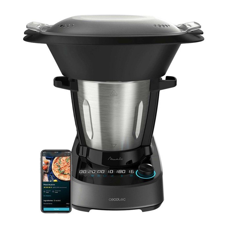 Robot de cuisine - CECOTEC - Mambo 11090 - 1600 W - 3,3 L - 37 fonctio