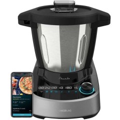 Robot de cuisine - CECOTEC - Mambo 11090 - 1600 W - 3,3 L - 37 fonctions - Gris