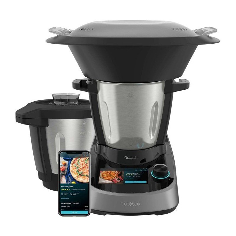 Robot de cuisine - CECOTEC - Mambo Touch avec bol Habana - 1600 W - 3,