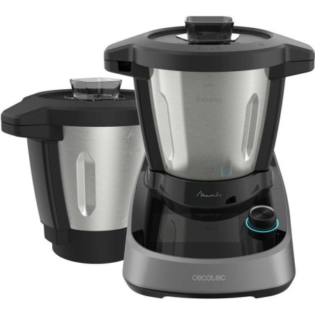 Robot de cuisine - CECOTEC - Mambo Touch avec bol Habana - 1600 W - 3,3 L - 37 fonctions - Gris