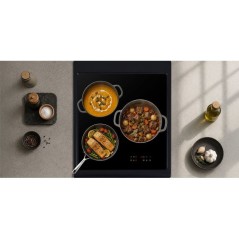Cuisiniere a induction - CONTINENTAL EDISON - CECI3F50B - 3 feux - 850