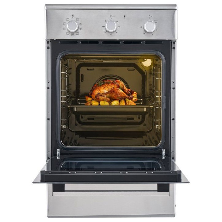 Cuisiniere a induction - CONTINENTAL EDISON - CECI3F50S - 3 feux - 8500 W - Silver Cuisiniere a induction - CONTINENTAL EDISON - CECI3F50S - 3 feux - 8500 W - Silver