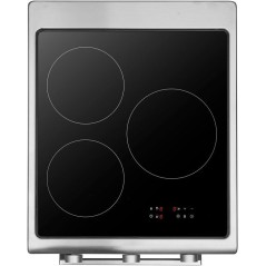 Cuisiniere a induction - CONTINENTAL EDISON - CECI3F50S - 3 feux - 850