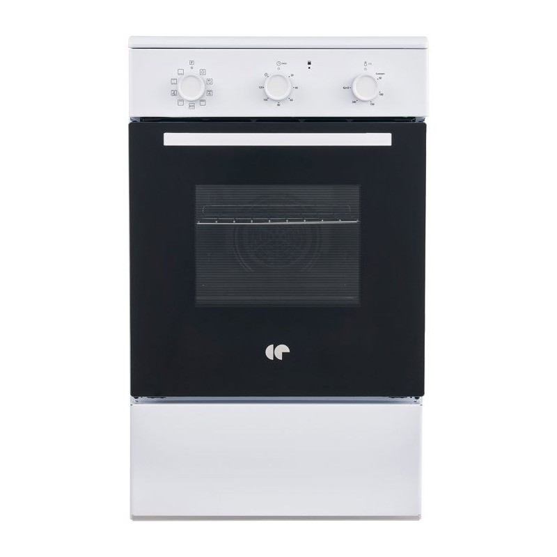 Cuisiniere a induction - CONTINENTAL EDISON - CECI3F50W - 3 feux - 850