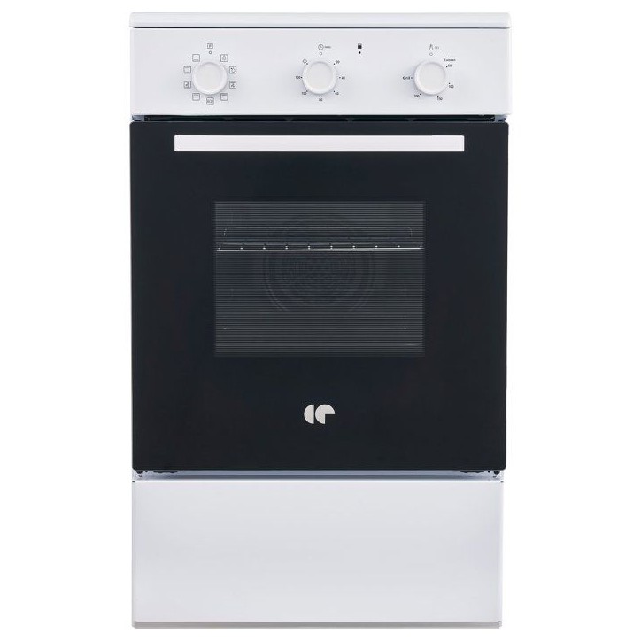 Cuisiniere a induction - CONTINENTAL EDISON - CECI3F50W - 3 feux - 8500 W - Blanc Cuisiniere a induction - CONTINENTAL EDISON - CECI3F50W - 3 feux - 8500 W - Blanc
