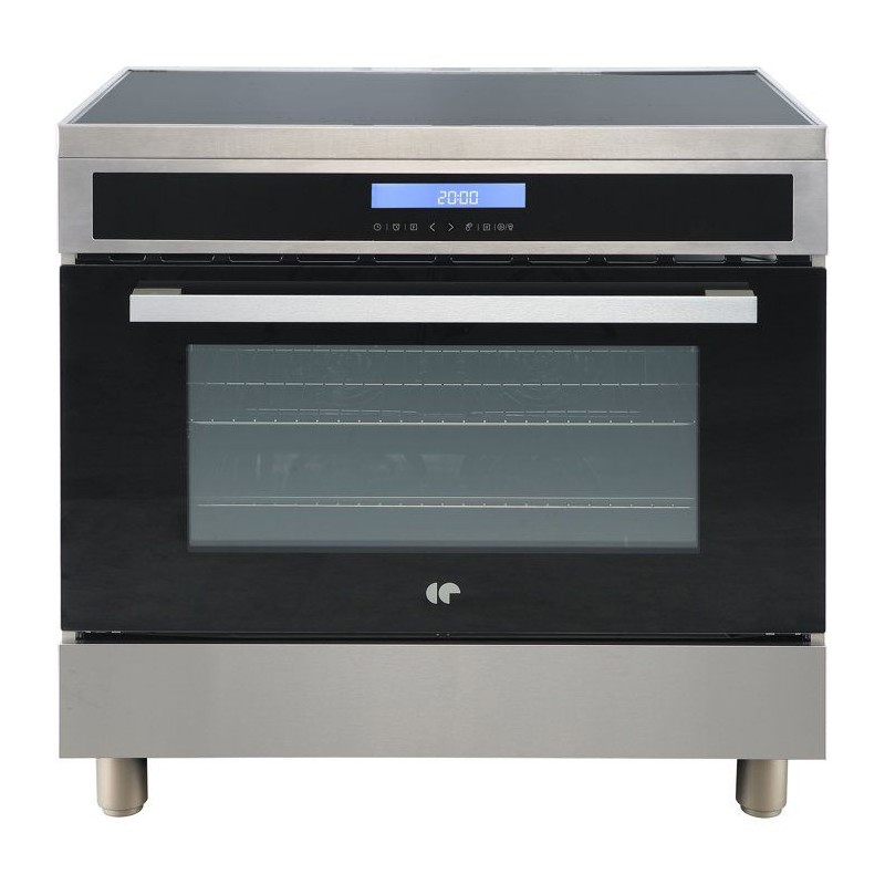 Cuisiniere a induction - CONTINENTAL EDISON - CECPI9060IXD - 5 foyers