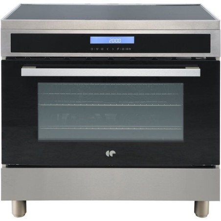 Cuisiniere a induction - CONTINENTAL EDISON - CECPI9060IXD - 5 foyers