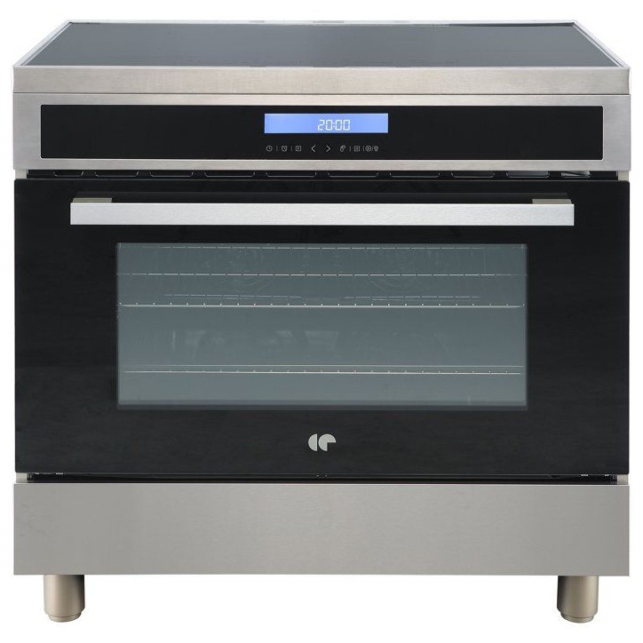 Cuisiniere a induction - CONTINENTAL EDISON - CECPI9060IXD - 5 foyers - 90 cm - Silver Cuisiniere a induction - CONTINENTAL EDISON - CECPI9060IXD - 5 foyers - 90 cm - Silver