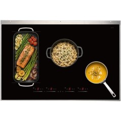 Cuisiniere a induction - CONTINENTAL EDISON - CECPI9060IXD - 5 foyers