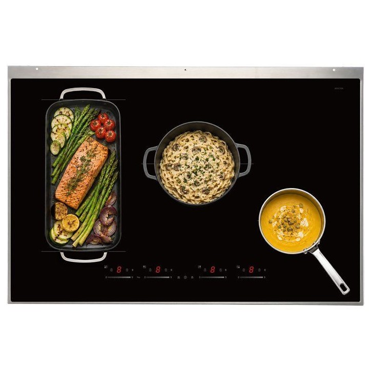 Cuisiniere a induction - CONTINENTAL EDISON - CECPI9060IXD - 5 foyers - 90 cm - Silver Cuisiniere a induction - CONTINENTAL EDISON - CECPI9060IXD - 5 foyers - 90 cm - Silver