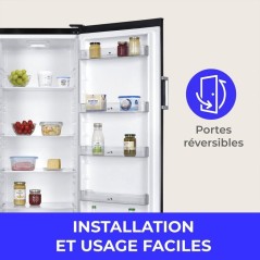 Réfrigérateur - CONTINENTAL EDISON - 1 porte - 333 L - Froid statiqu