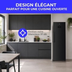 Réfrigérateur - CONTINENTAL EDISON - 1 porte - 361 L - Total No Fros