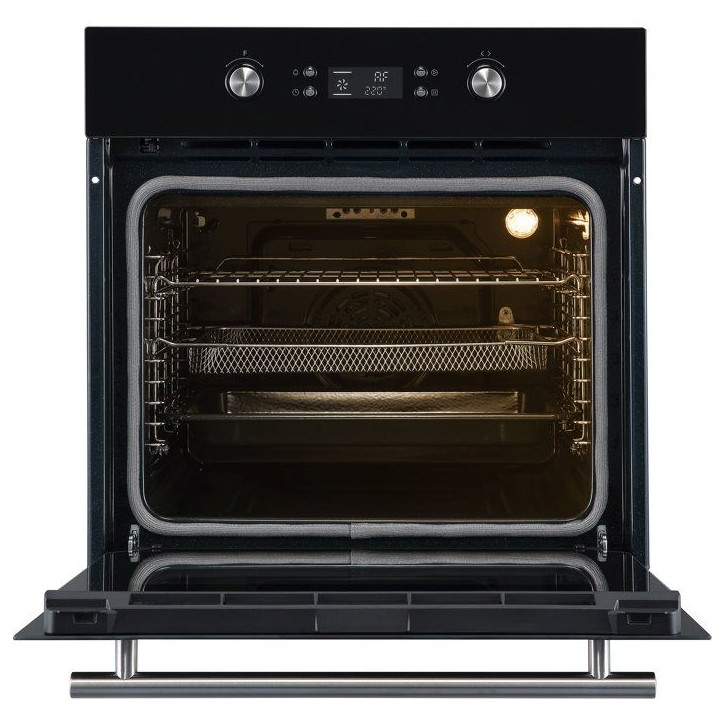 Four encastrable pyrolyse - Chaleur tournante Brassée - CONTINENTAL EDISON - CEF72PBAF - Noir - 59,5 x 57,5 - 59,5 cm Four encastrable pyrolyse - Chaleur tournante Brassée - CONTINENTAL EDISON - CEF72PBAF - Noir - 59,5 x 57,5 - 59,5 cm