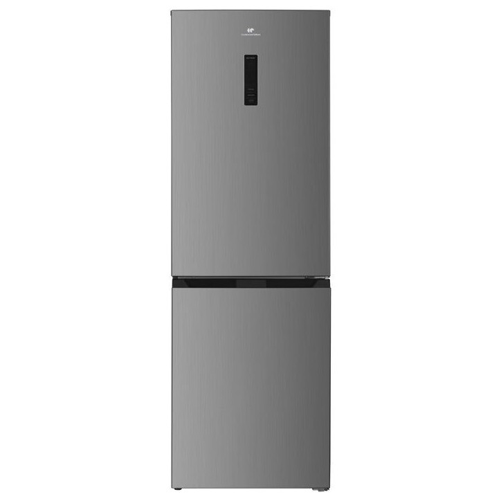Réfrigérateur congélateur bas - CONTINENTAL EDISON - CEFC323NFIX - Classe D - Total No Frost - 323 L - 60 x 68,5 x 185 cm - S