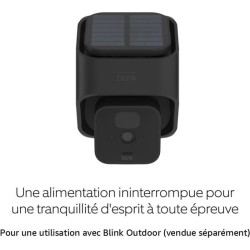Accessoire de montage panneau solaire pour caméra extérieure - BLINK