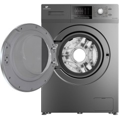 Lave-linge hublot CONTINENTAL EDISON CELL10140SP1 - 10 kg - Induction - L60 cm - Classe A - 1400 trs - Silver