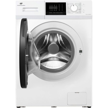 Lave-linge hublot CONTINENTAL EDISON CELL10140WP1 - 10 kg - Induction - L60 cm - Classe A - 1400 trs - Blanc