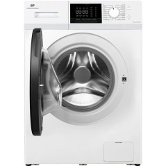 Lave-linge hublot CONTINENTAL EDISON CELL8140IW3 - 8 kg - Induction - L60 cm - Classe A - 1400 trs - Blanc