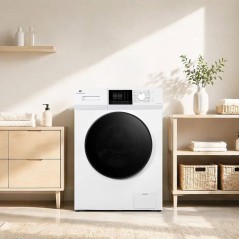 Lave-linge hublot CONTINENTAL EDISON CELL8140IW3 - 8 kg - Induction -