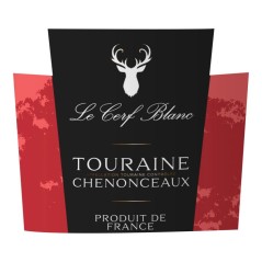 Le Cerf blanc Touraine Chenonceaux - Vin rouge de la vallée de la Loire