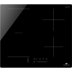 Table de cuisson a induction - CONTINENTAL EDISON - 4 foyers dont 1 zo